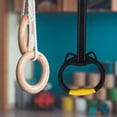 thumbnail image 1 of Phenofice 1 Pair Gymnastic Rings For Kids With Nylon Straps For Easy Installation, 1 of 8