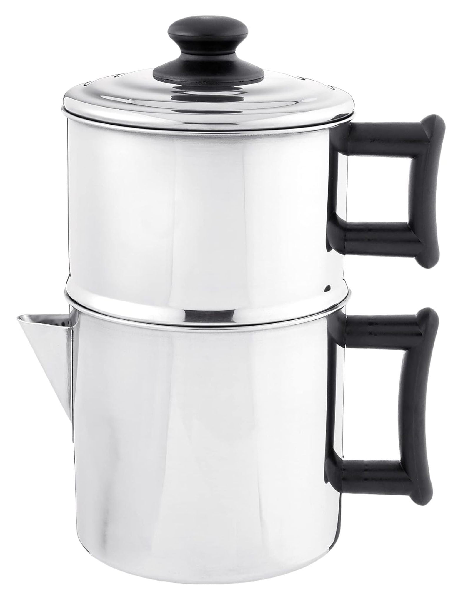Lindy's Quiet Brew 10-Cup Stainless Steel Drip Coffee Maker - 49W