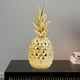 thumbnail image 1 of Decoración de piña de cerámica, regalos de adorno de piña, estatua de decoración de piña para el hogar, librería, mesa, decoración de oficina, Macarena Figura de piña, 1 of 8