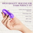 thumbnail image 3 of Reusable Menstrual Disc - Soft Period Disc for Beginner or Menstrual Light Flow, Leak Proof Menstrual Cup Alternative - Pack of 2 (Small Size), 3 of 8