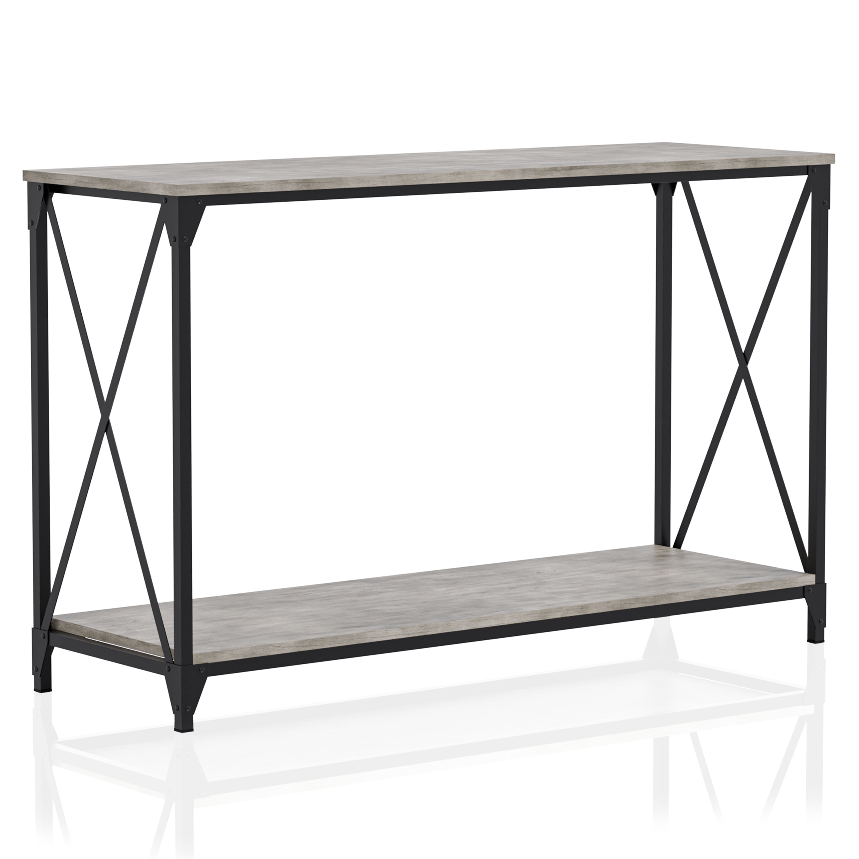 Furniture of America Acres Transitional 1Shelf Living Room Metal