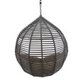 thumbnail image 4 of Swing Lounge Chair, Grey Gray Brown, Modern Contemporary Urban Design, Outdoor Patio Balcony Cafe Bistro Garden Furniture Hotel Hospitality, 4 of 4