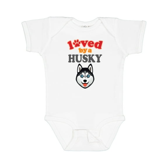 Inktastic Husky Dog Lover Boys or Girls Baby Bodysuit