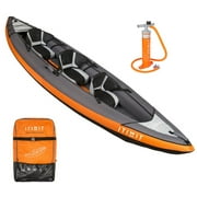 Decathlon Itiwit Inflatable Recreational Sit on Kayak with Pump, 2 or 3 Person