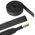 thumbnail image 1 of 2 in 1 Heat Shrink Braided Sleeving Fabric Tubing, 1 of 5