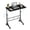 Black, variant on 31.5" Adjustable Height Mobile Desk for Walking Pad & Treadmill, Active Home Office Computer Desk with Pin-Lock System, Rolling Laptop Table with Locking Wheels