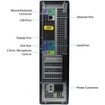 thumbnail image 2 of Restored Dell OptiPlex 790-D Desktop PC with Intel Core i5-2400 Processor, 8GB Memory, 2TB Hard Drive and Windows 10 Pro (Monitor Not Included) (Refurbished), 2 of 3