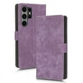 thumbnail image 3 of PANDACO Purple Wallet Case for Samsung Galaxy S24 Ultra, 3 of 5