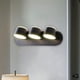 thumbnail image 2 of Aplique de pared Moderno, simple, blanco cálido, , accesorio de Negro 3 luces Yuyangstore Lámpara de pasillo, 2 of 8