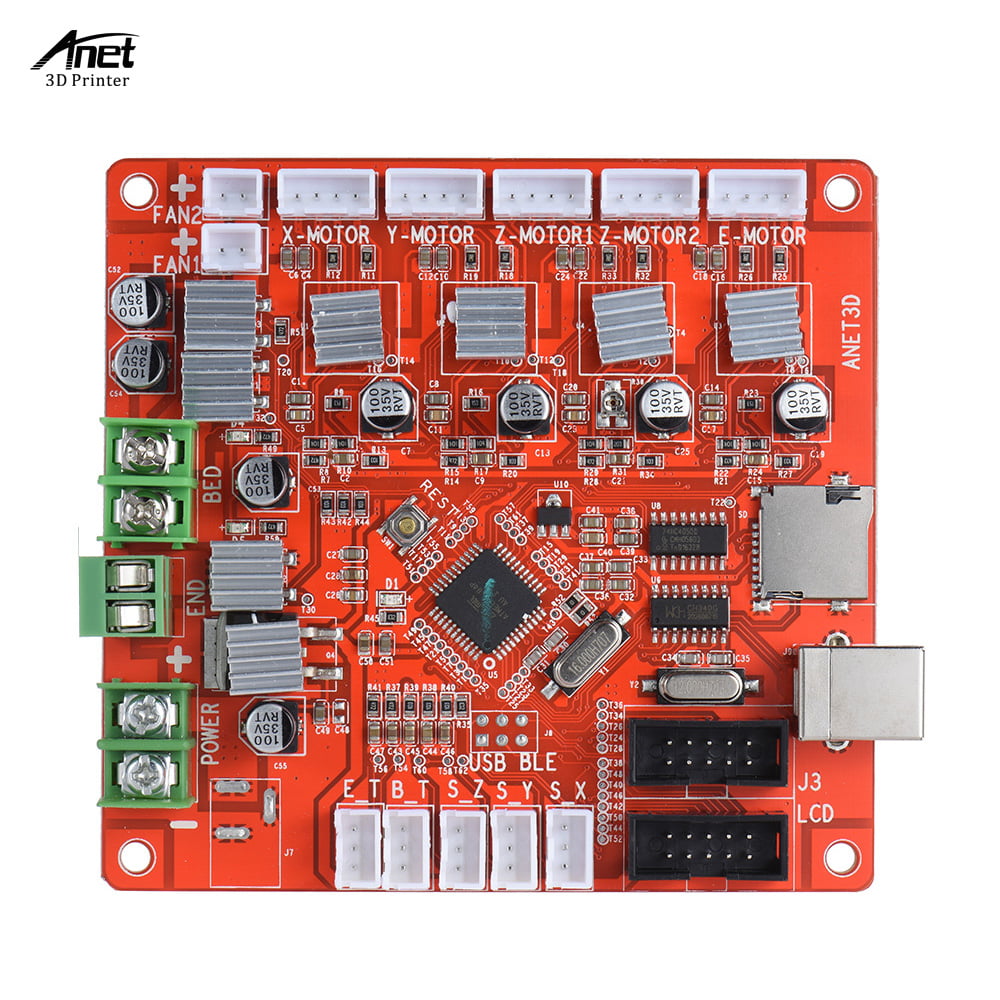 Anet Control Board Mother Board Mainboard for Anet A8 DIY Self Assembly Desktop Printer RepRap Kit - Walmart.com
