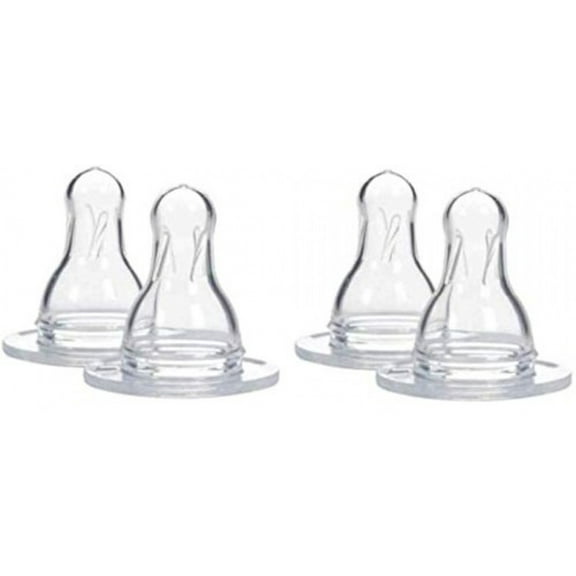 Dr. Brown's Silicone Nipple - Level 1 - 4 Count