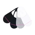 thumbnail image 1 of Tin Hanes para Mujer, No show Poliéster Liso 4 Pares Multicolor Unitalla, 1 of 4