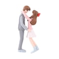 thumbnail image 4 of Estatuilla de amantes Macarena figura de pareja romántica rosa, 4 of 8