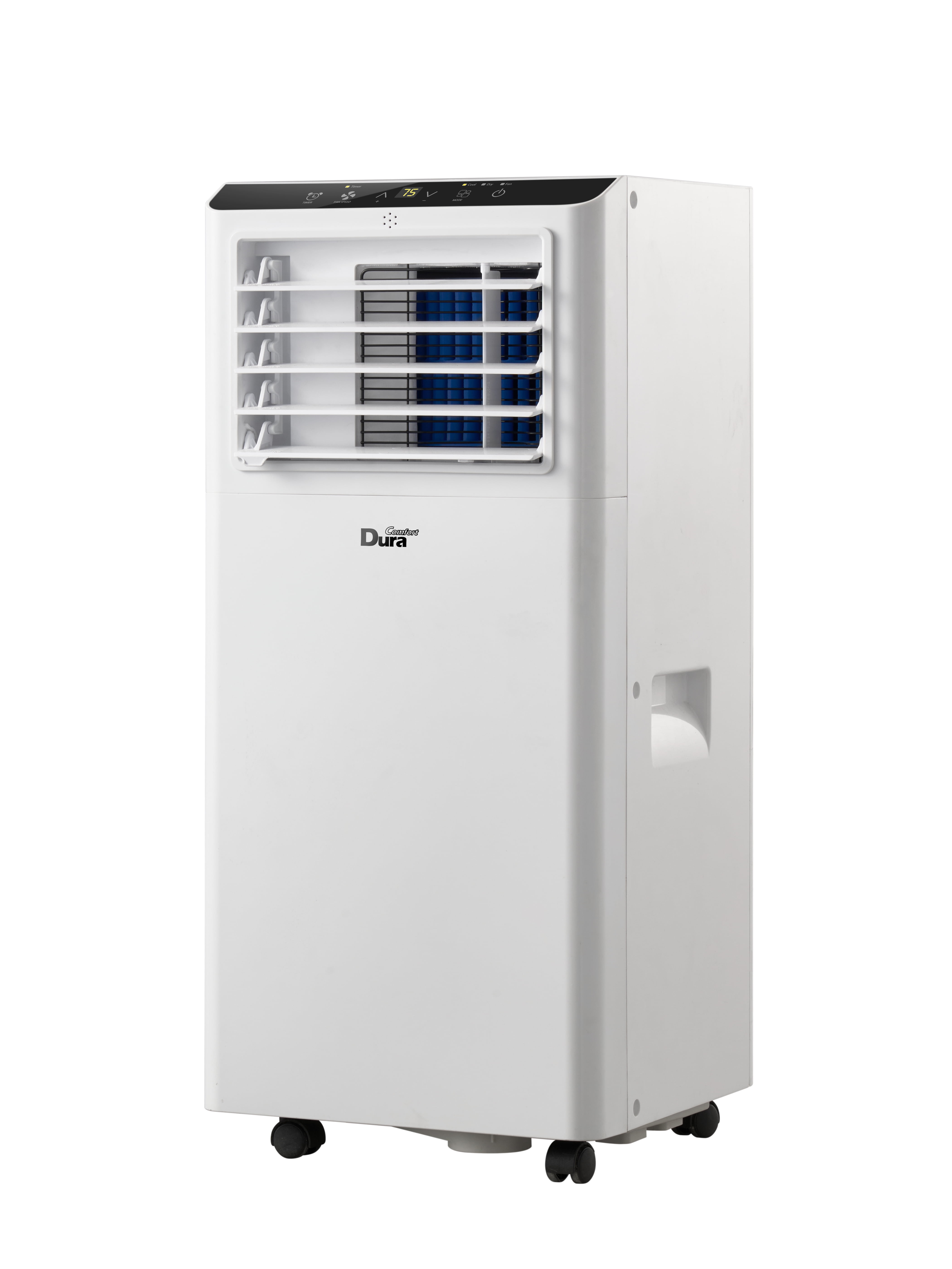 DuraComfort 8500BTU Portable Air Conditioner with Dehumidifier Fan, Remote & Timer for Rooms up to 230 Sq Ft