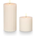 thumbnail image 4 of ILLUME Medium Fragranced Pillar Candle, Winter White, 4 of 6