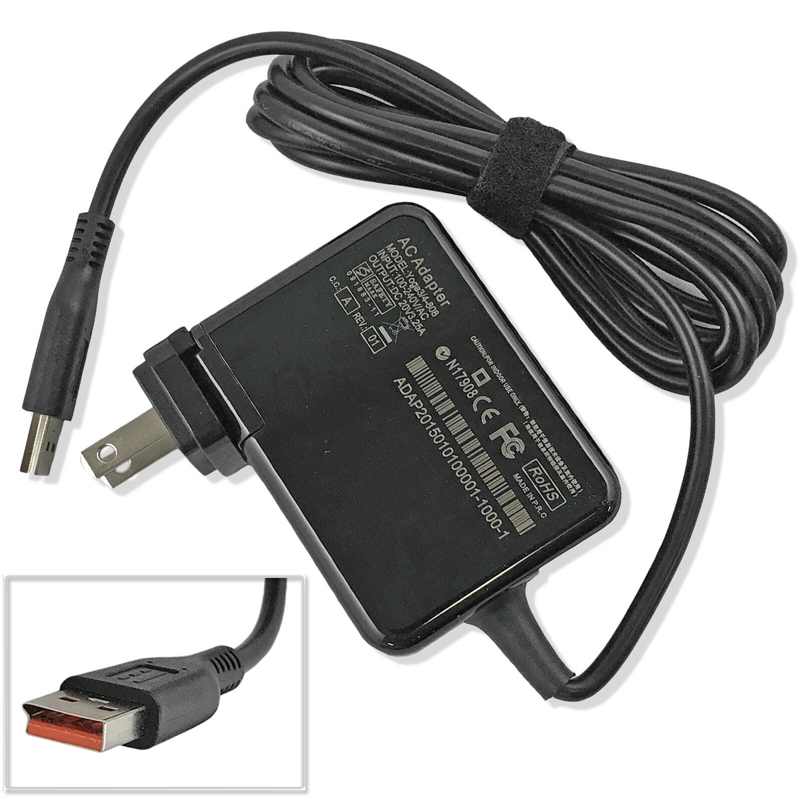 65W AC Adapter Charger For Lenovo Yoga 900 90013ISK 90013ISK2 13.3