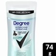 thumbnail image 1 of Degree Antisudorifique Désodorisant Anti-Traces Blanches et Taches Jaunes Noir+blanc, Pure Pluie, Protection contre la Transpiration et les Odeurs pendant 72 Heures, 74 g, 1 of 5