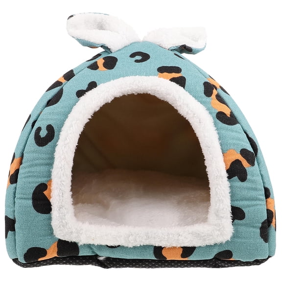FOMIYES Small Decorative Chinchilla House with Soft Warm Nest, Assorted Colors for Comfort and Shelter