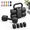 Black-Set, variant on Black Set 2-in-1 Adjustable Dumbbell Set, 2.2lbs to 12.1lbs 4-Level Home Gym Weights