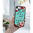 thumbnail image 5 of FINCIBO Soft Rubber Protector Cover Case for Apple iPhone 14 Max 6.7" 2022, Christian Bible Verses Philippians 4:13, 5 of 5