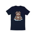 thumbnail image 5 of Funny Cute Pirate Sea River Otter Animal Nature Lover Gift T-Shirt Cute Otter Birthday Holiday Present Boys Girls Men Women Kids Tshirt, 5 of 10