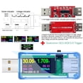 thumbnail image 2 of 13 IN 1 Digital Display USB Tester Current Voltage Charger Capacity Doctor power bank Battery meter Detector+qc2.0/3.0 Trigger ,Accurate Testing, 2 of 7