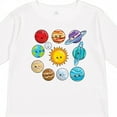 thumbnail image 4 of Inktastic Happy Sun Moon and Planets Boys or Girls Long Sleeve Toddler T-Shirt, 4 of 5