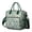 Dark-green-2, variant on Wild Tiger Insulated Lunch Bag – Large Leakproof Cooler Tote with Bengal Stripes and Roaring Tiger Face Print, Dual Compartment Reusable Lunch Box for Work or Outdoor