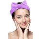 thumbnail image 4 of Paquete de 6 diademas suaves de forro polar coral para mujer, turbante de maquillaje para spa, lazo de moda, tocado con lazo, 4 of 5