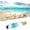 Beach Shells, variant on Beach Flamingos Non-Slip Rubber Large Mouse pad for Desk,Large Gaming Mouse Pad XXL Extended Mouse pad with Stitched Edges Non-Slip Base Water Resist Pad Desk Mat 35.4x15.7inch