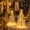 AB-2pcs, variant on 16'' Solar Halloween Ghost & Pumpkin Garden Light, Waterproof LED Moon Stake Decor, Outdoor Yard Light for Patio Lawn Pathway