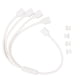 thumbnail image 2 of Divisor de cable argb, 1 a 4 hírra a hurbra 5 v 3 pines rgb cable de extensión divisor para chasis de computeradora enfriador de cpu y ventilador argb de 5 v, 2 of 7