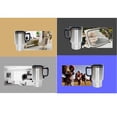 thumbnail image 4 of Lefu 12V Car Heated Mug 500ml Insulated Travel Coffee Cup Silver + Black, 4 of 9
