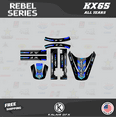 thumbnail image 2 of Kalair GFX Graphics Kit for Kawasaki KX65 (1999-2024) Rebel Series, 2 of 5