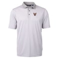 thumbnail image 2 of Men's Cutter & Buck Gray El Paso Chihuahuas Big & Tall Virtue Eco Pique Micro Stripe Recycled Polo, 2 of 3