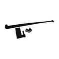 thumbnail image 4 of Renovators Supply Lift Off Pintle Strap Hinge 24" Black Wrought Iron Rustic Reversible Pintle Bean Strap Gate and Door Hinges w/Hardware Pack of 10, 4 of 11