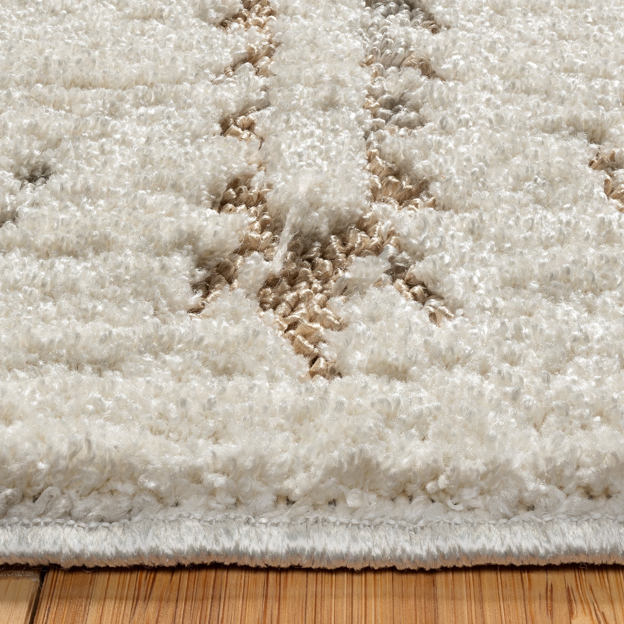 Gertmenian Sydney Joeri Bohemian Moroccan Cream Area Rug, 9x13