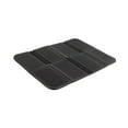 thumbnail image 2 of Almohadilla de asiento plegable para acampar cojín asiento práctico cojín de estadio espesor almohadilla para al aire libre para el jardín Negro, 2 of 8