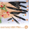 thumbnail image 2 of Set de Cuchillos de Cocina MasterChef de Acero Inoxidable 6 Piezas, 2 of 7