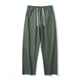 thumbnail image 2 of Pantalones largos para hombre, casuales, de moda, lisos, de pierna recta, con cordón y cintura elástica, 2 of 4