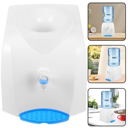 Homoyoyo Compact Desktop Water Dispenser PP for Home Office Multicolor
