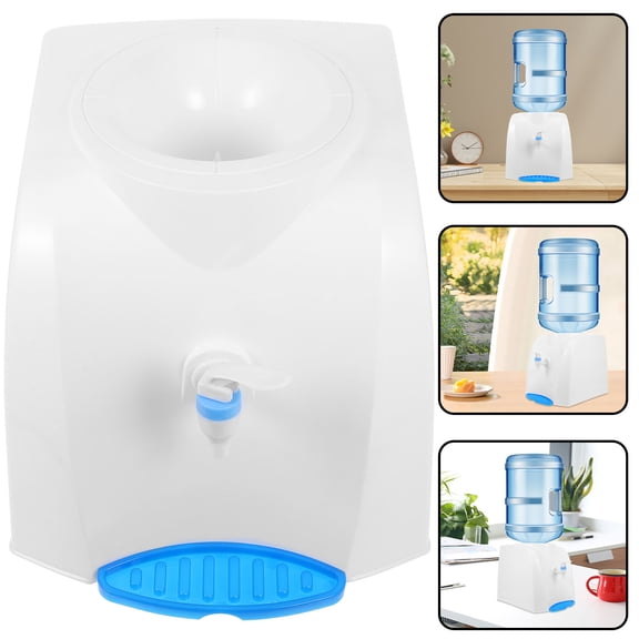 Homoyoyo Compact Desktop Water Dispenser PP for Home Office Multicolor