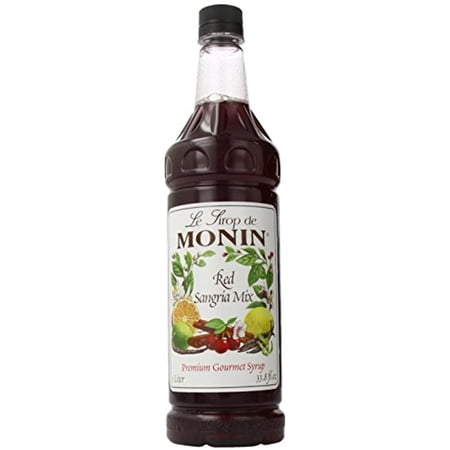 Monin Red Sangria Mix, 48-Ounce Packages (Pack Of 4)