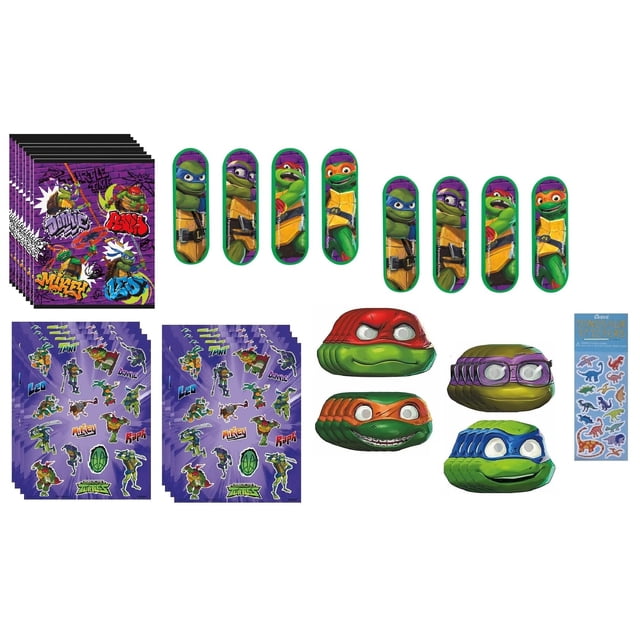 Paquete de fiesta de cumpleaños exclusivo de Teenage Mutant Ninja Turtles