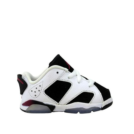 Nike Air Jordan 6 Retro Low Unisex/Child shoe size 10 Casual 768885-107 White/Sport Fuchsia Black