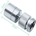 thumbnail image 2 of WHEANG 360 Swivel Faucet Brass 2 Adjustable Kitchen Faucet Filter Bubbler With Nozzle Adapter For Faucets With M22 External Thread Nozzle Or Internal Thread, 2 of 7
