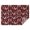 Red Christmas Plaid, variant on Red Christmas Plaid Deer and Tree Pattern Rectangle Tablecloth 60"x84",Waterproof Polyester Rectangle Table Cloth, Wipeable Spillproof Polyester Tablecloth for Dining, Camping, Indoor and Outdoor