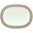 thumbnail image 2 of Noritake Infinity Bronze Medium Oval Vegetable Serving Bowl, 2 of 4