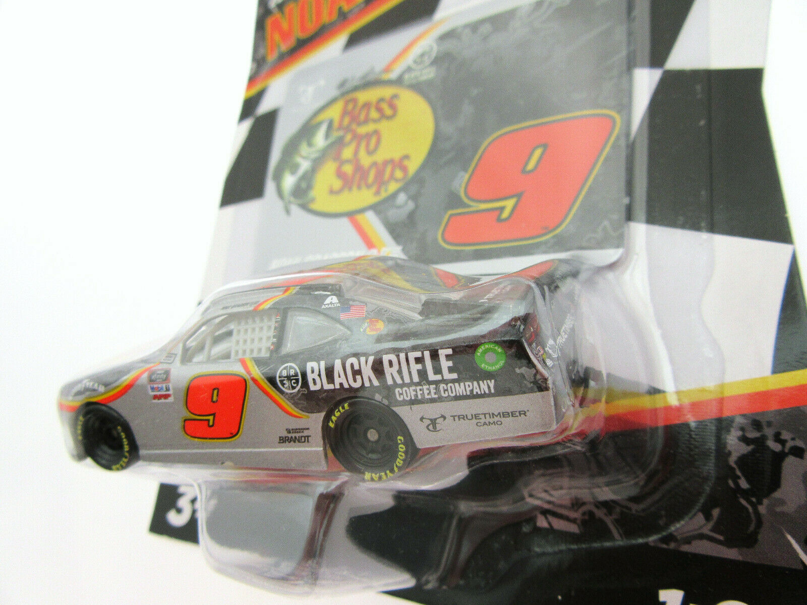 Noah Gragson ~ Bass Pro Shops Car ~ NASCAR Authentics ~ Die Cast 1:64 Scale