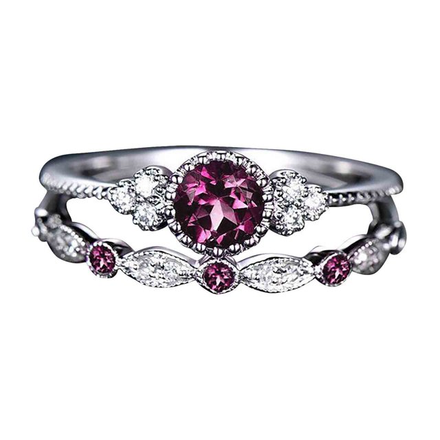 50 % de Réduction sur Bague en Diamant Naittoop en Acier Inoxydable Incrustée de Diamant pour Métabolisme Bague de Drainage